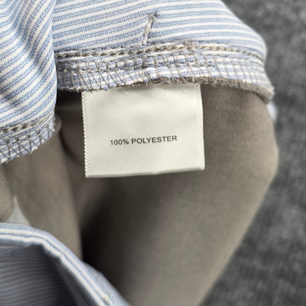 Peter Millar Men's Classic Fit Flat Front Chino Dress Pants Tan Size 33 EB50 - Picture 7 of 12